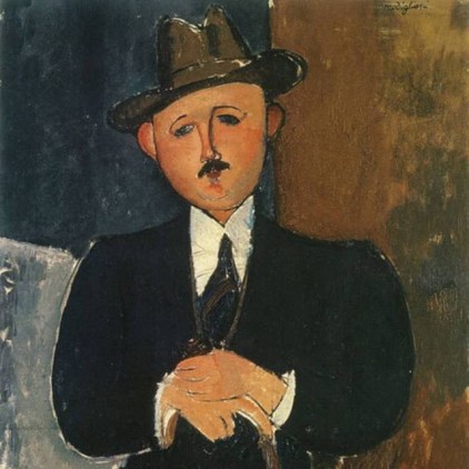 modigliani-man-met-wandelstok