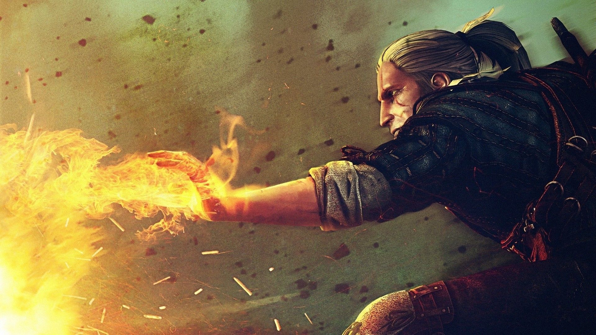 the_witcher_fire_hand_blonde_warrior_21328_1920x1080